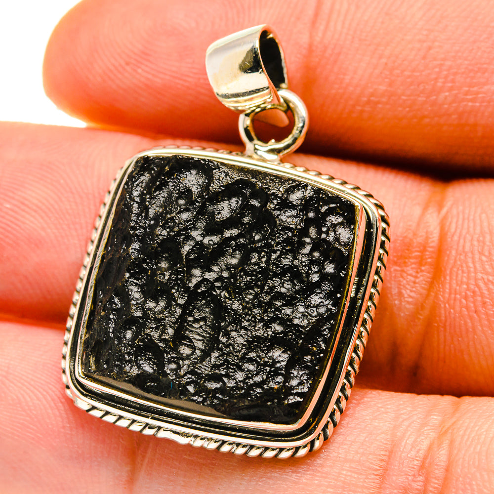Tektite Pendants handcrafted by Ana Silver Co - PD759590