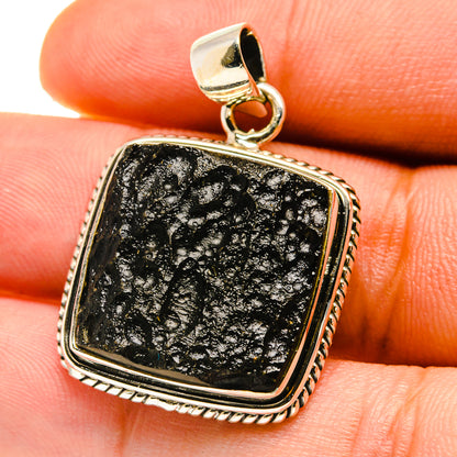Tektite Pendants handcrafted by Ana Silver Co - PD759590