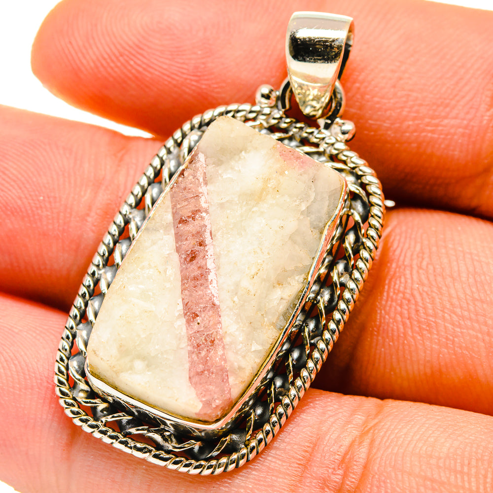 Cobalto Calcite Druzy Pendants handcrafted by Ana Silver Co - PD759593
