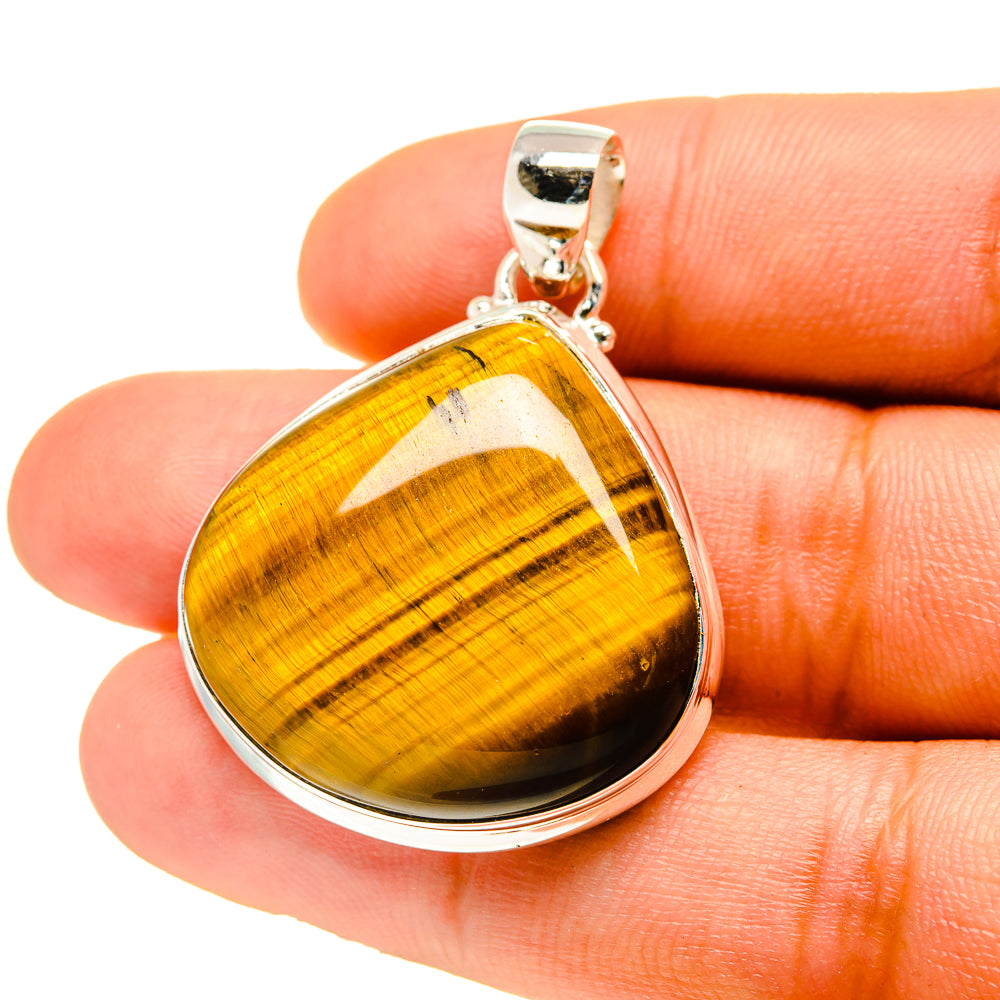 Tiger Eye Pendants handcrafted by Ana Silver Co - PD759602