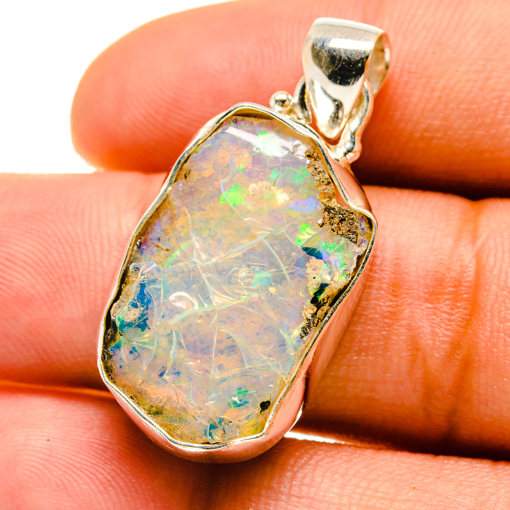 Rainbow Moonstone Pendants handcrafted by Ana Silver Co - PD759605
