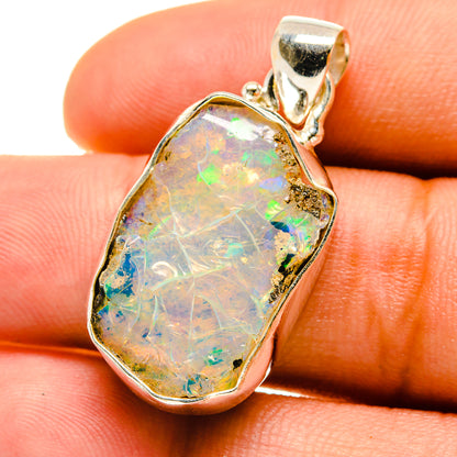 Rainbow Moonstone Pendants handcrafted by Ana Silver Co - PD759605