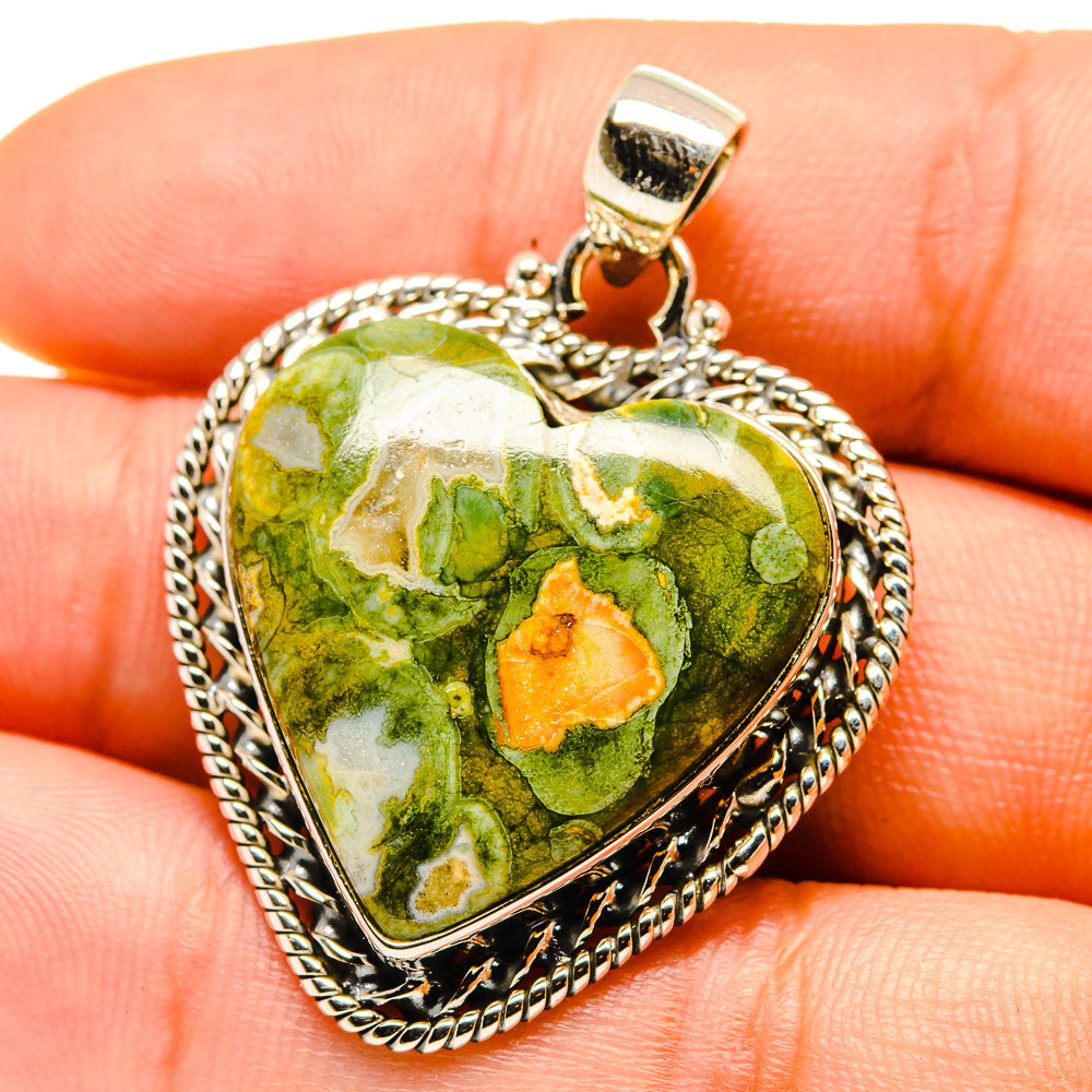 Rainforest Opal Pendants handcrafted by Ana Silver Co - PD759610