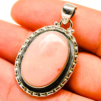 Pink Opal Pendants handcrafted by Ana Silver Co - PD759616