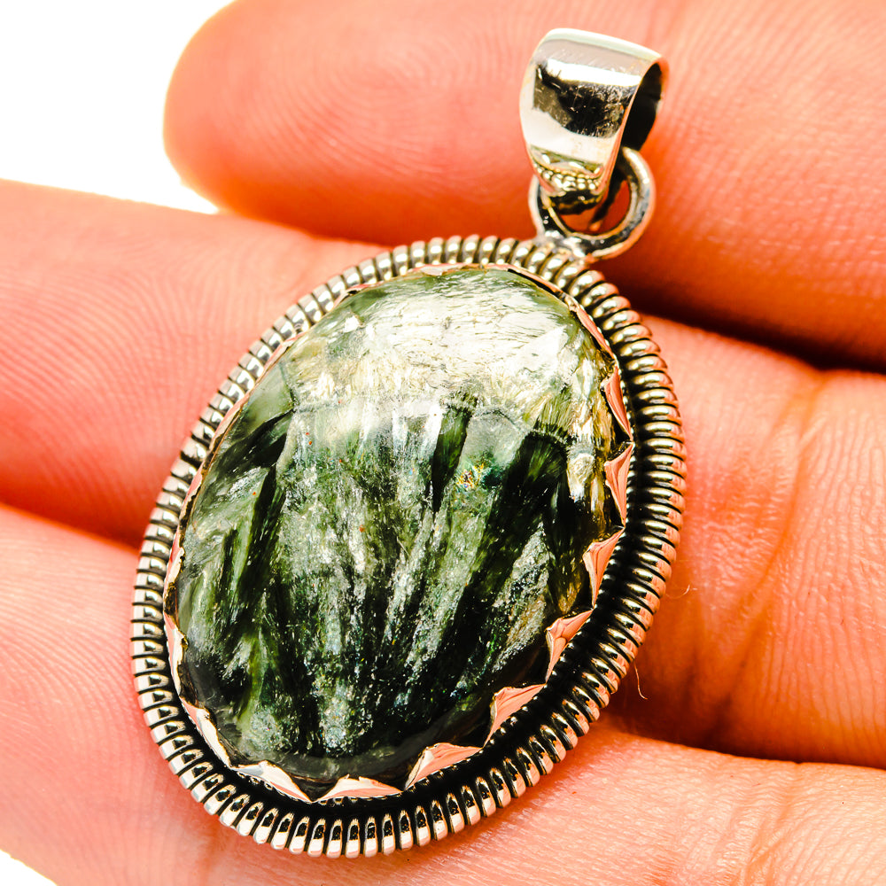 Seraphinite Pendants handcrafted by Ana Silver Co - PD759622