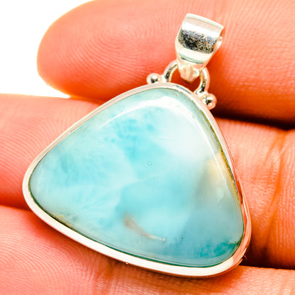 Larimar Pendants handcrafted by Ana Silver Co - PD759623
