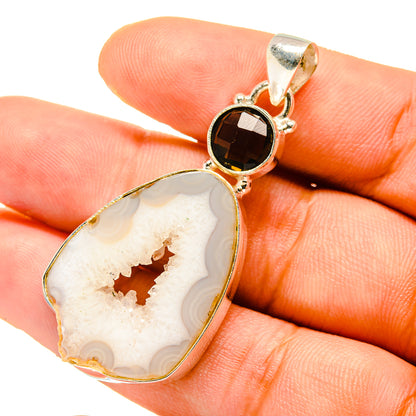 Geode Slice Pendants handcrafted by Ana Silver Co - PD759628