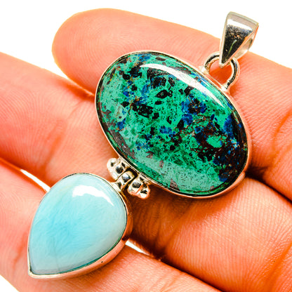 Shattuckite Pendants handcrafted by Ana Silver Co - PD759632