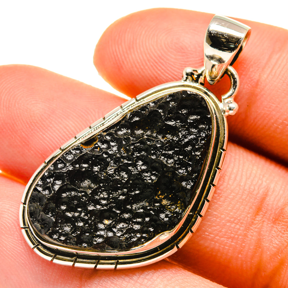 Tektite Pendants handcrafted by Ana Silver Co - PD759646