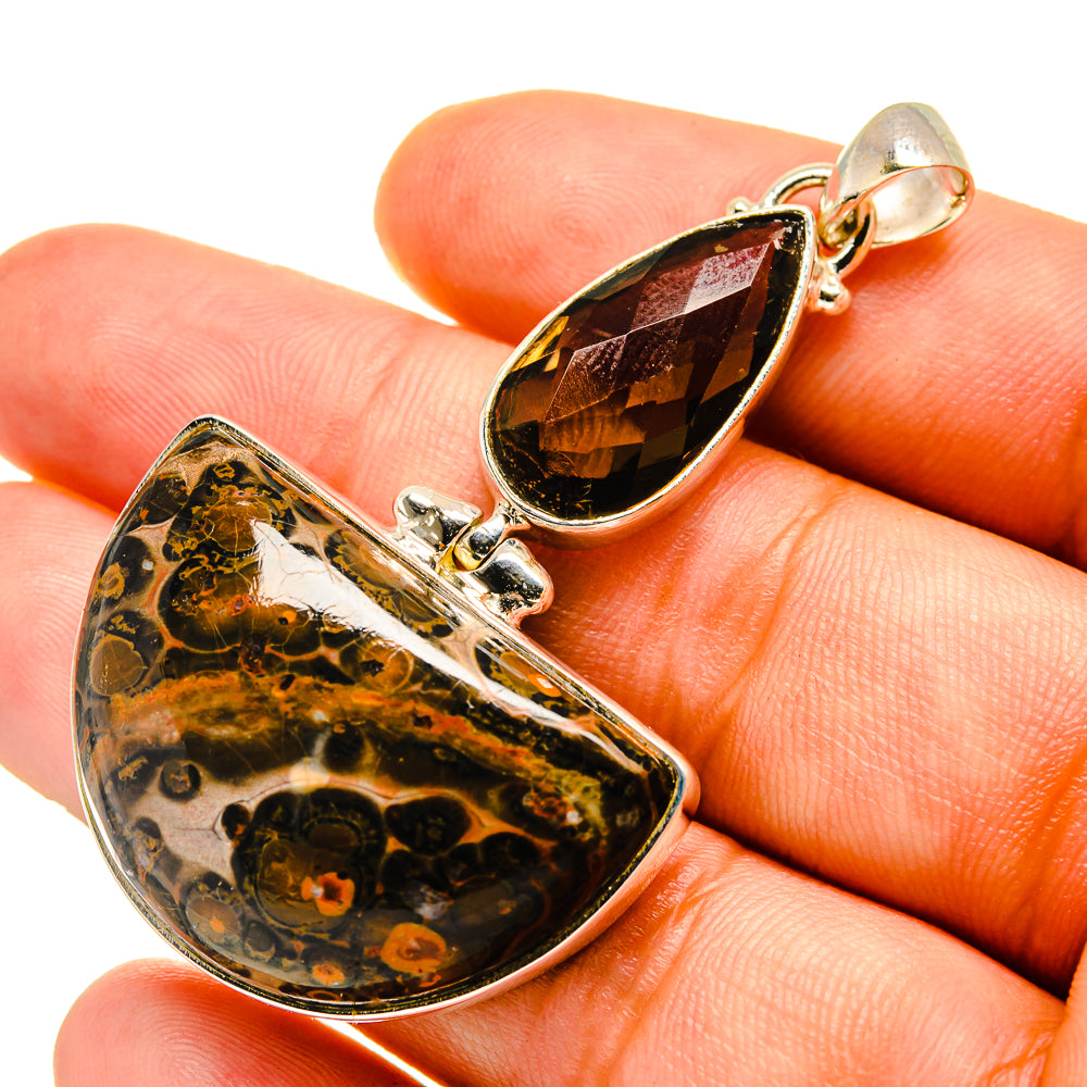 Ocean Jasper Pendants handcrafted by Ana Silver Co - PD759648