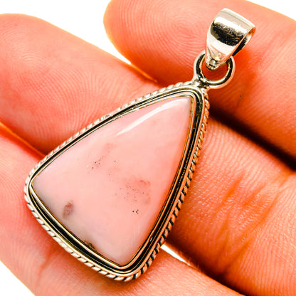 Pink Opal Pendants handcrafted by Ana Silver Co - PD759656