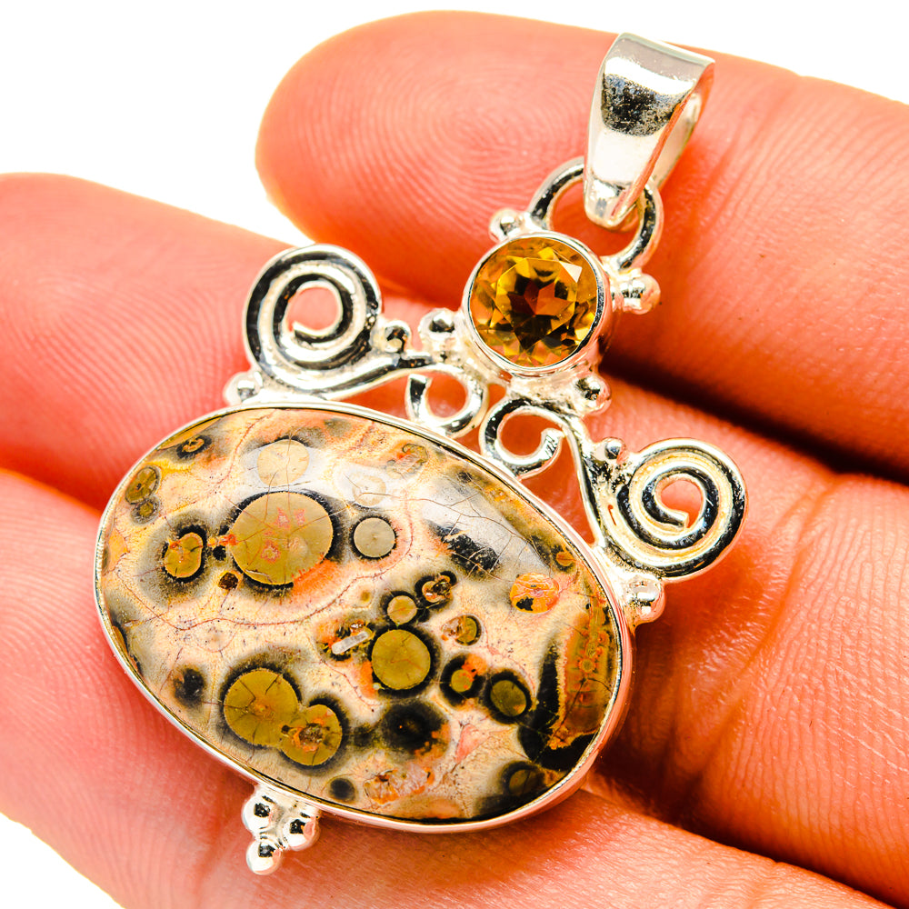 Poppy Jasper Pendants handcrafted by Ana Silver Co - PD759666