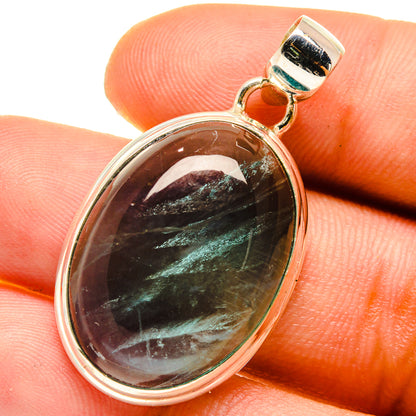 Blue Fluorite Pendants handcrafted by Ana Silver Co - PD759671