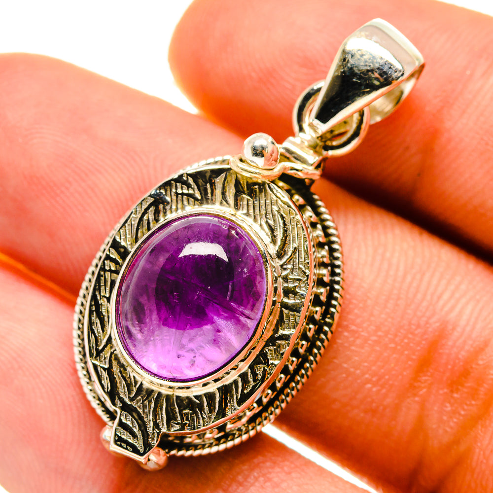 Amethyst Pendants handcrafted by Ana Silver Co - PD759672