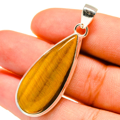 Tiger Eye Pendants handcrafted by Ana Silver Co - PD759682
