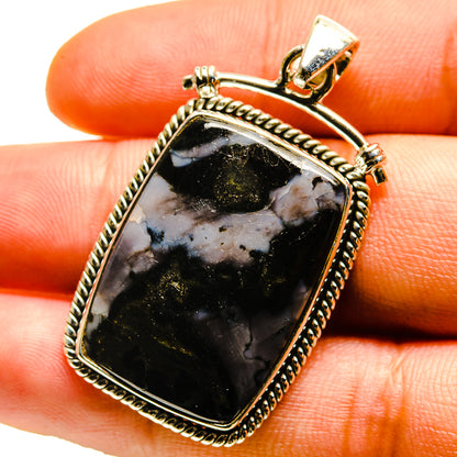 Gabbro Stone Pendants handcrafted by Ana Silver Co - PD759685