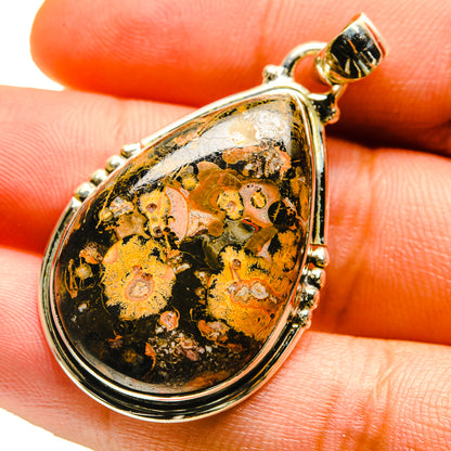 Fireworks Obsidian Pendants handcrafted by Ana Silver Co - PD759695