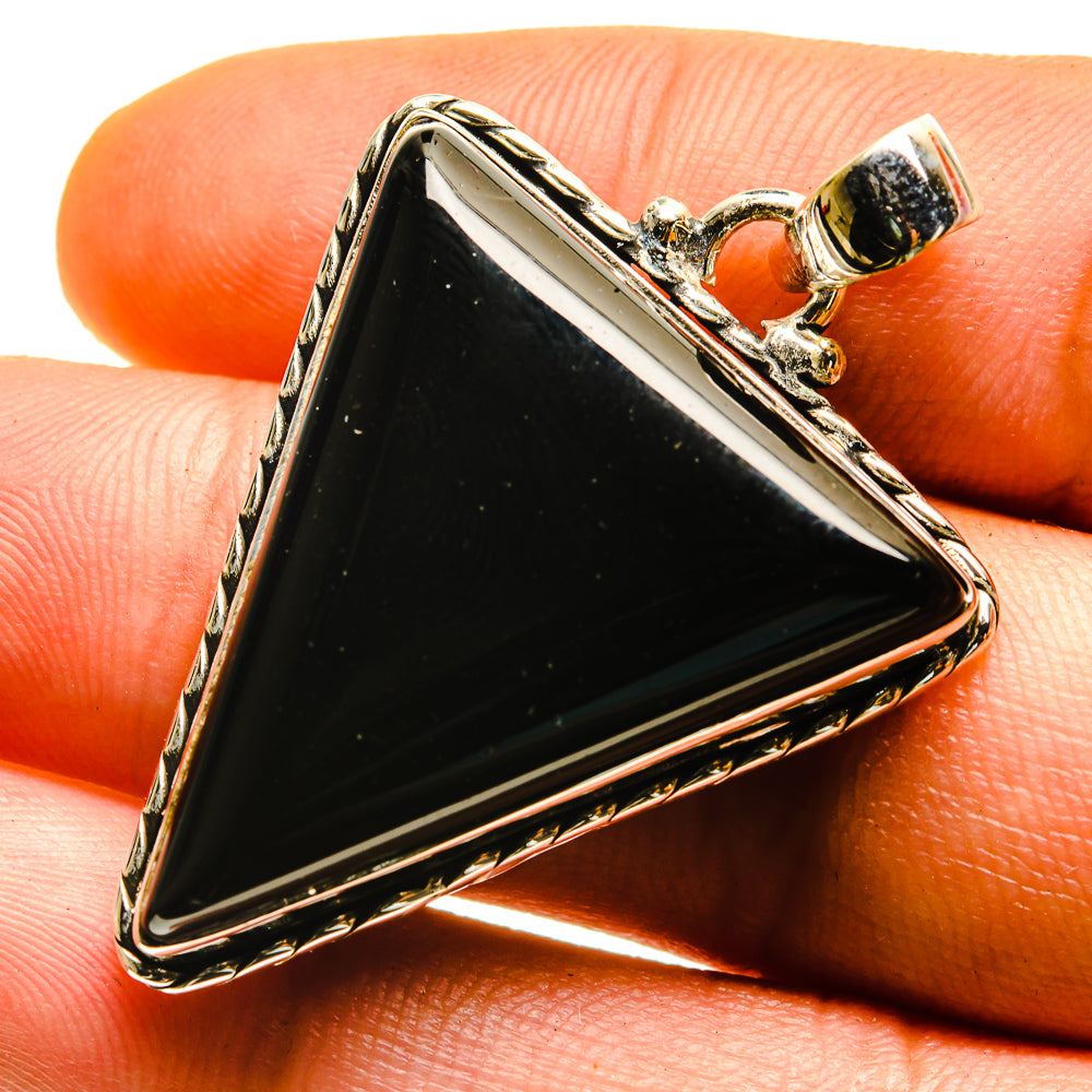 Black Onyx Pendants handcrafted by Ana Silver Co - PD759701