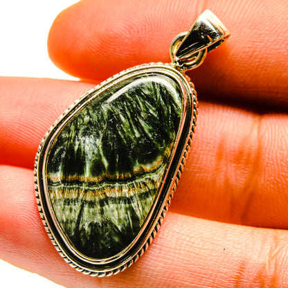 Seraphinite Pendants handcrafted by Ana Silver Co - PD759705