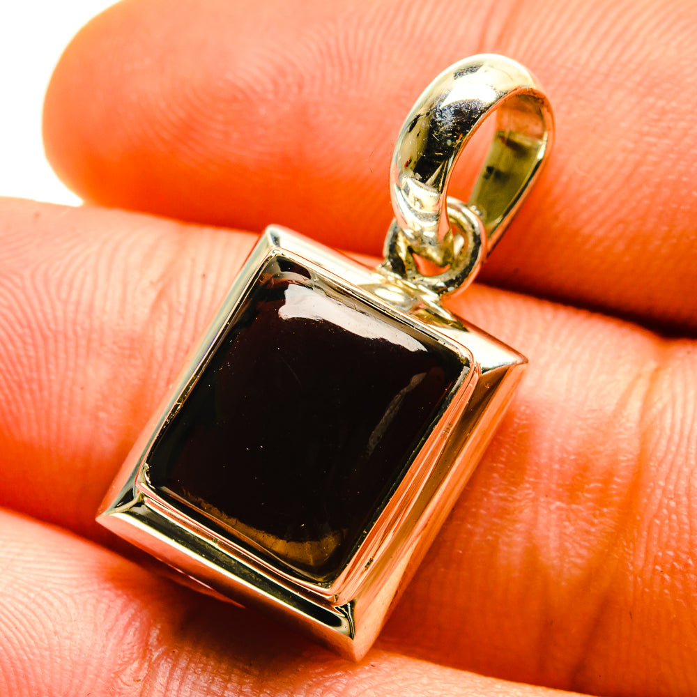 Smoky Quartz Pendants handcrafted by Ana Silver Co - PD759708