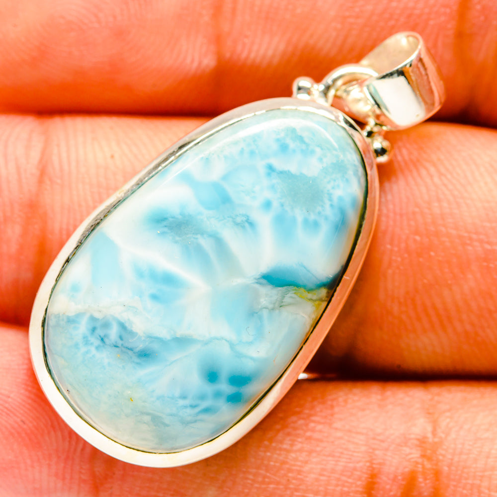 Larimar Pendants handcrafted by Ana Silver Co - PD759733