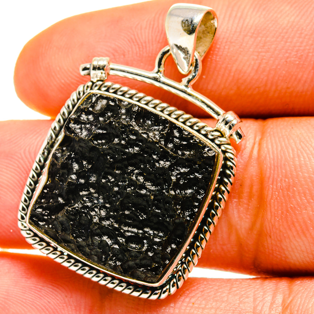 Tektite Pendants handcrafted by Ana Silver Co - PD759756