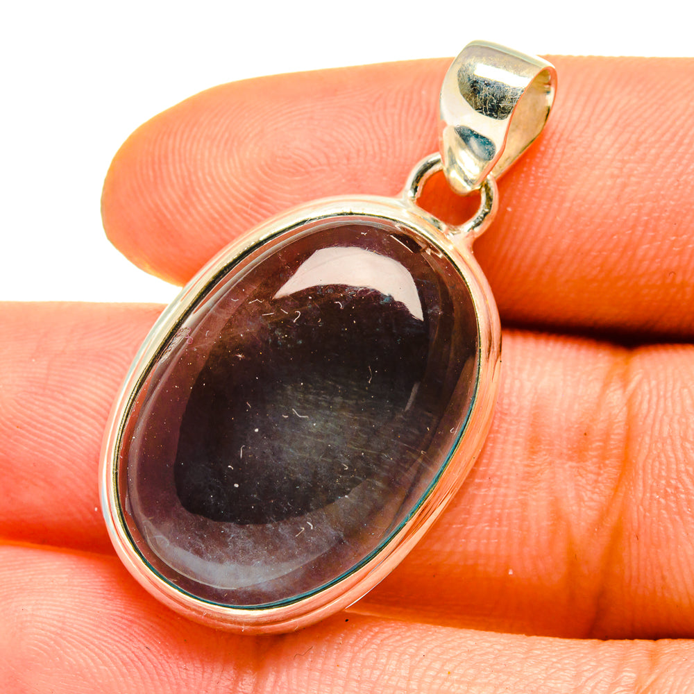 Blue Fluorite Pendants handcrafted by Ana Silver Co - PD759764