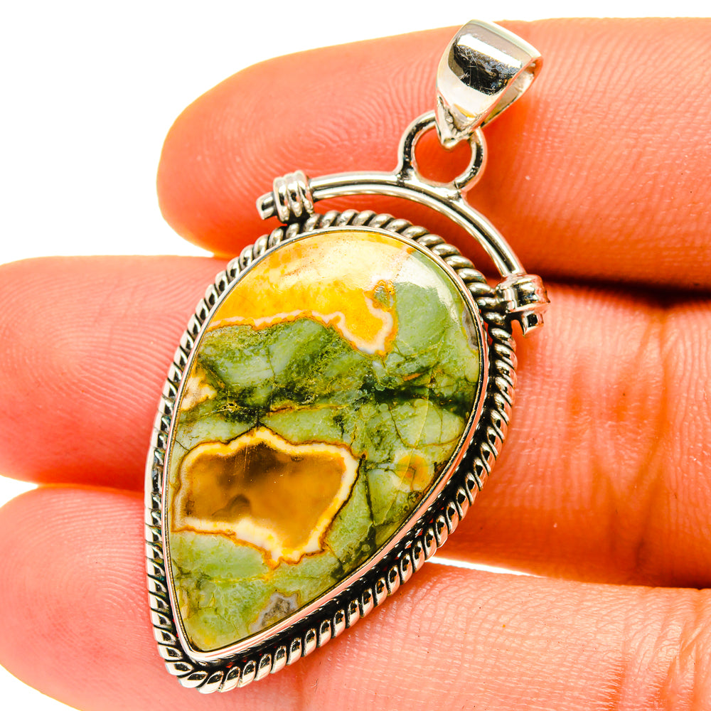Rainforest Opal Pendants handcrafted by Ana Silver Co - PD759770