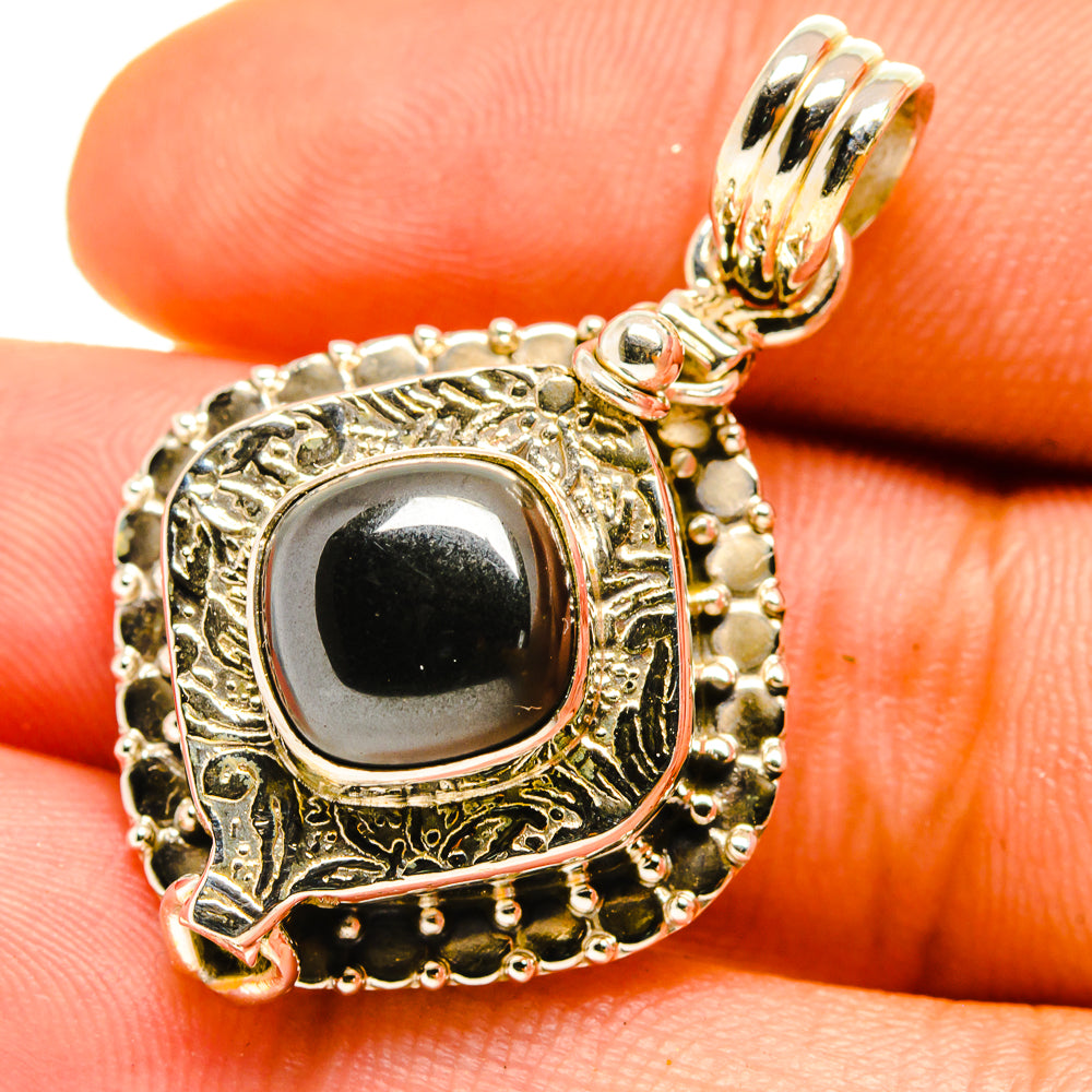 Hematite Pendants handcrafted by Ana Silver Co - PD759774