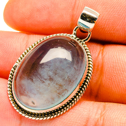 Blue Fluorite Pendants handcrafted by Ana Silver Co - PD759778