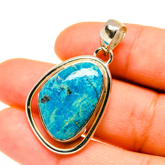 Chrysocolla Pendants handcrafted by Ana Silver Co - PD4598