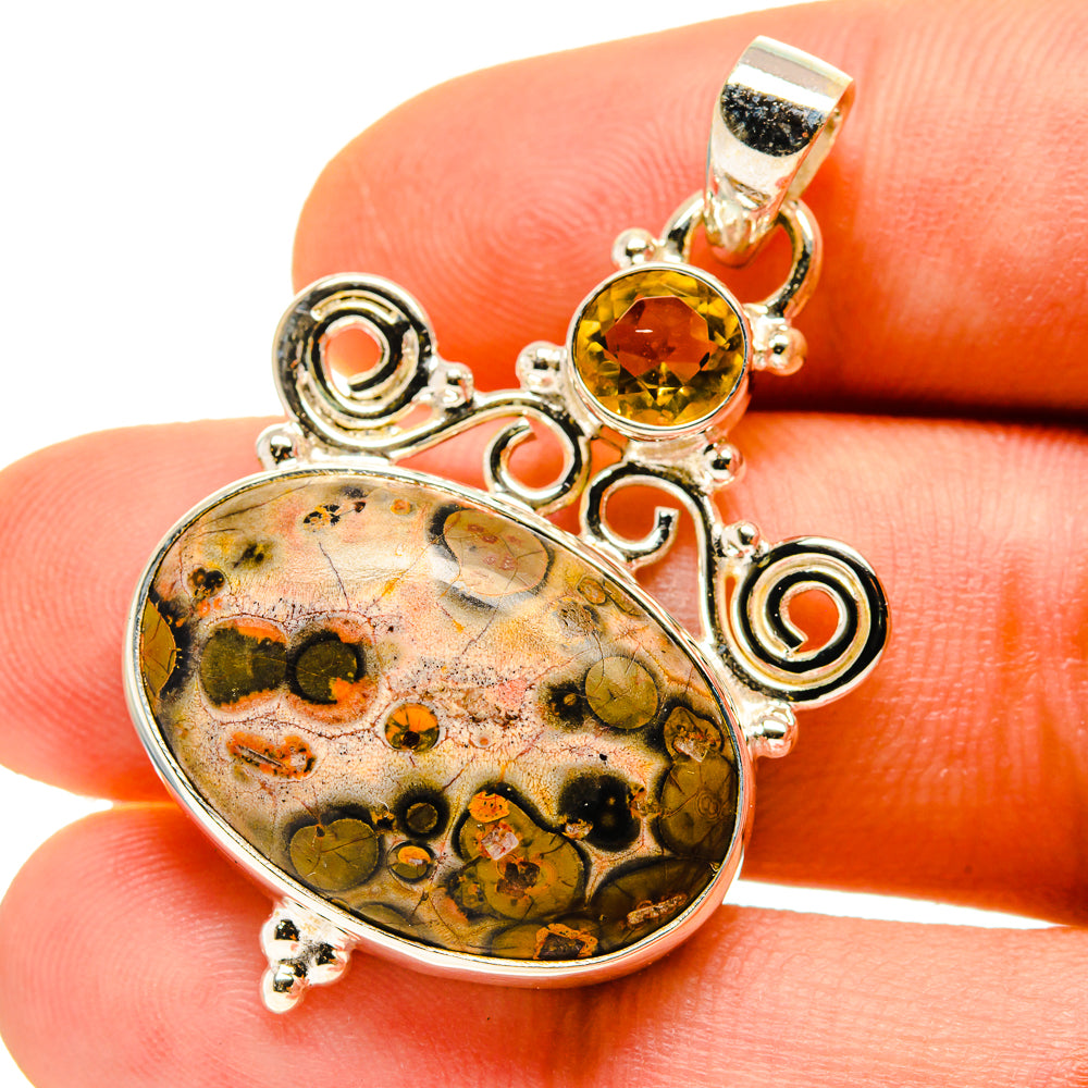 Poppy Jasper Pendants handcrafted by Ana Silver Co - PD759803