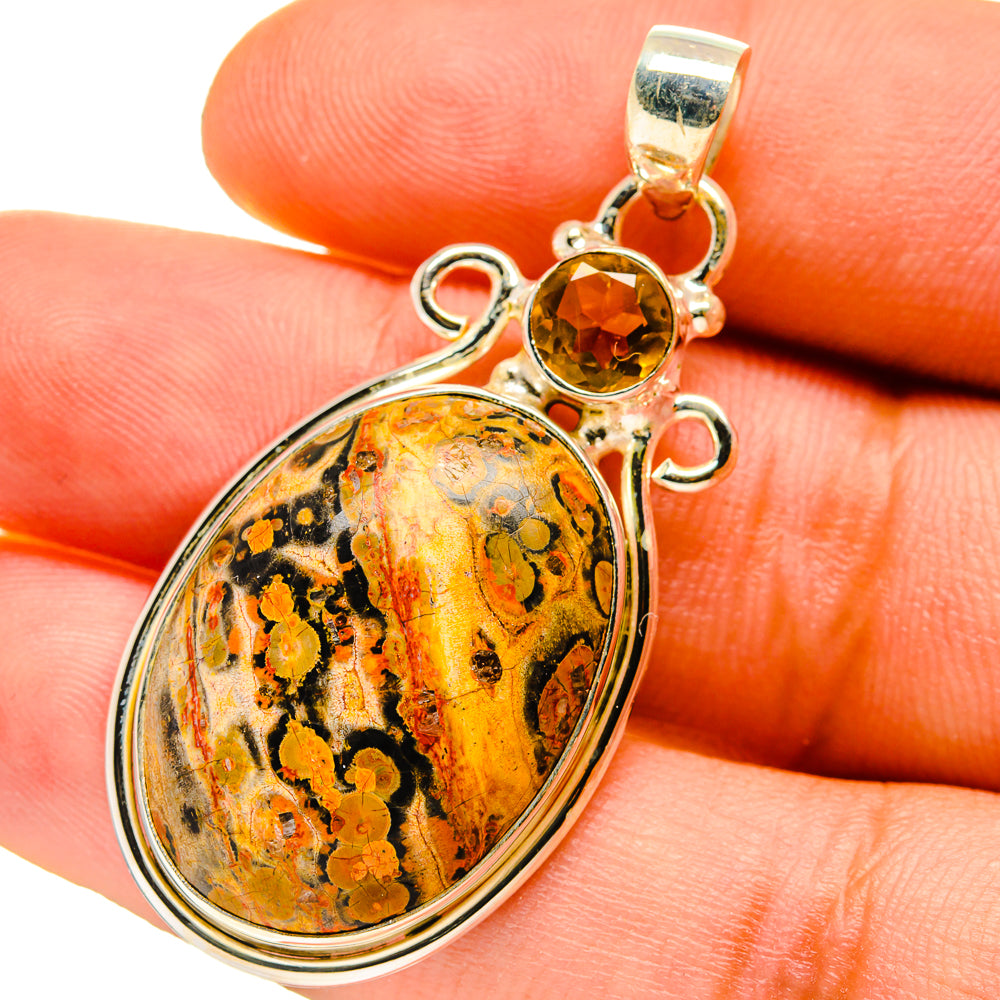 Poppy Jasper Pendants handcrafted by Ana Silver Co - PD759821