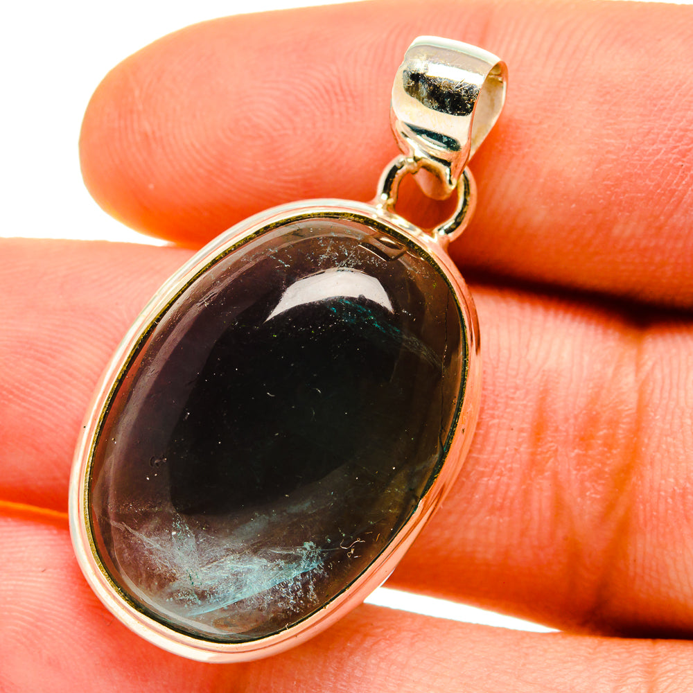 Blue Fluorite Pendants handcrafted by Ana Silver Co - PD759831