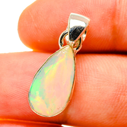 Ethiopian Opal Pendants handcrafted by Ana Silver Co - PD759832