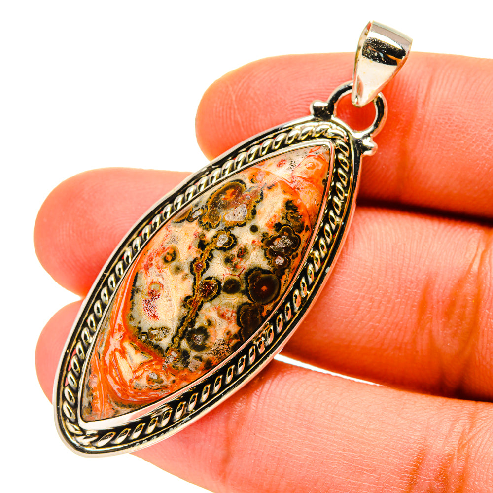 Poppy Jasper Pendants handcrafted by Ana Silver Co - PD759843