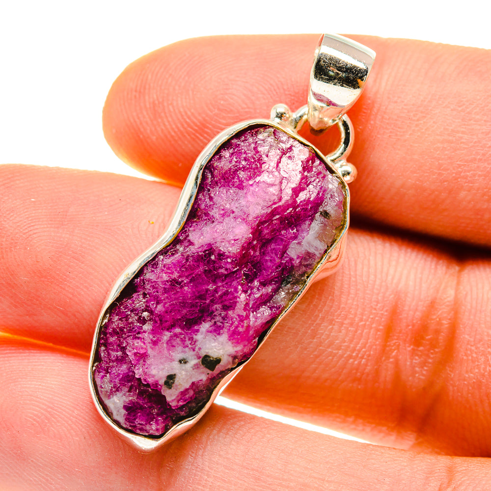 Ruby Fuchsite Pendants handcrafted by Ana Silver Co - PD759859
