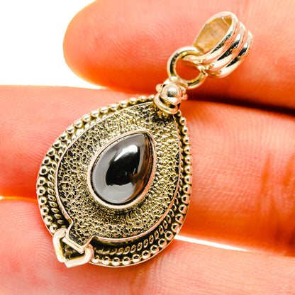 Hematite Pendants handcrafted by Ana Silver Co - PD759873