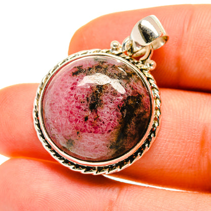 Rhodonite Pendants handcrafted by Ana Silver Co - PD759882