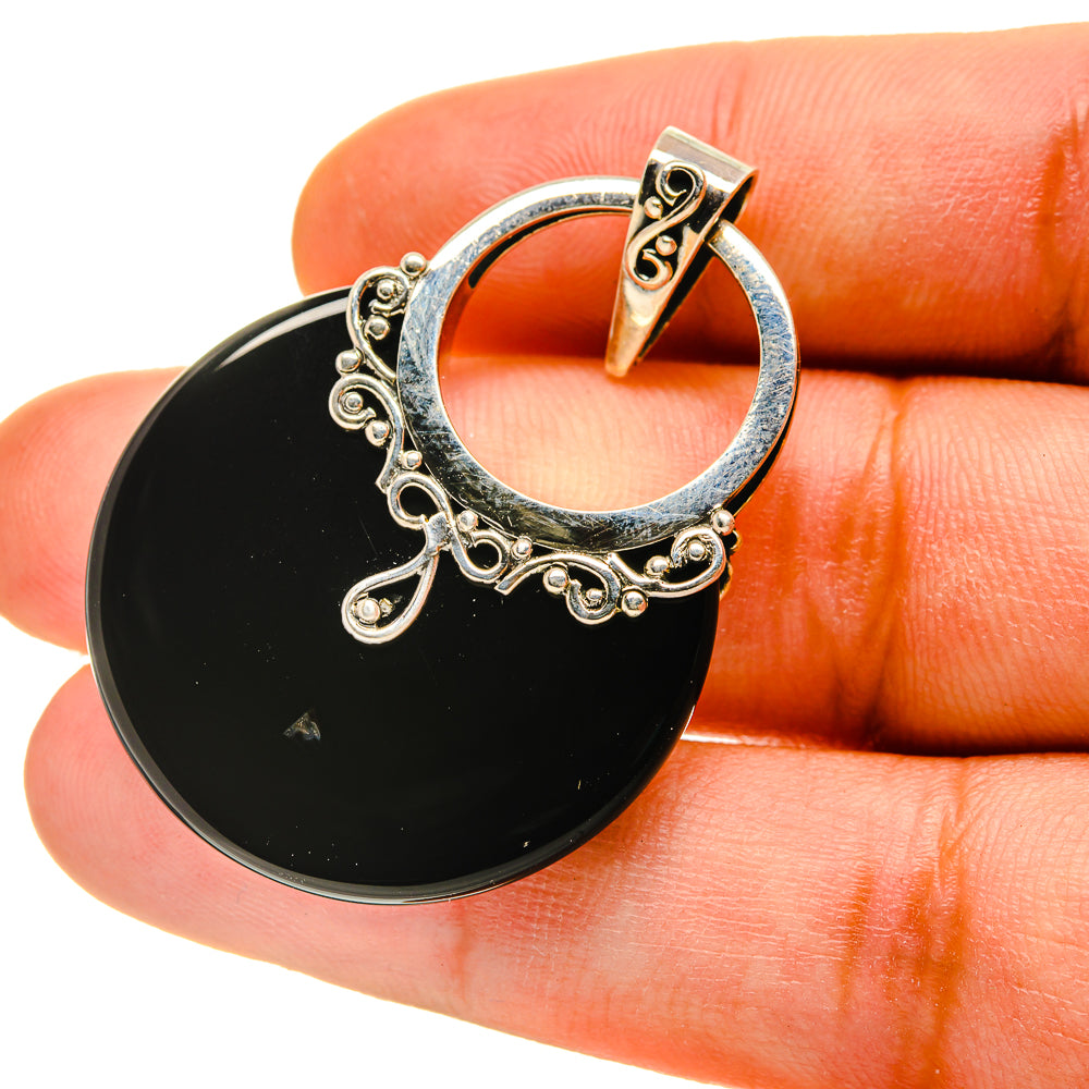 Black Onyx Pendants handcrafted by Ana Silver Co - PD759883