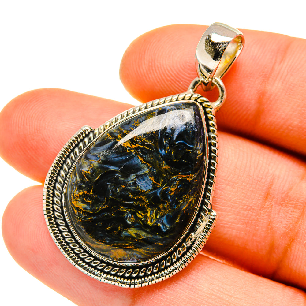 Pietersite Pendants handcrafted by Ana Silver Co - PD4600