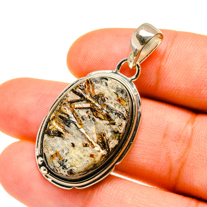 Astrophyllite Pendants handcrafted by Ana Silver Co - PD4605