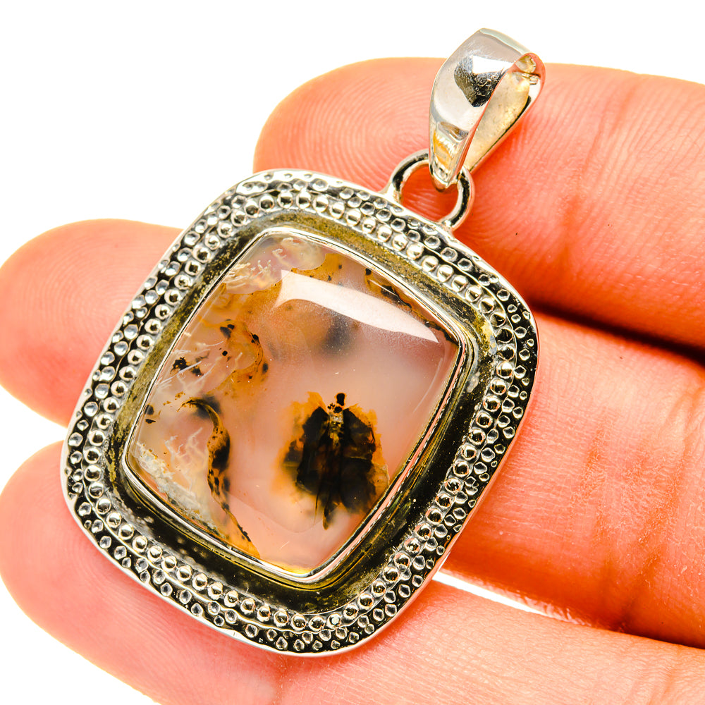 Montana Agate Pendants handcrafted by Ana Silver Co - PD4627