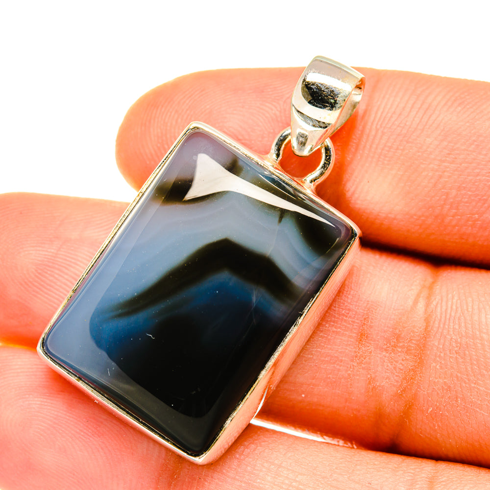 Montana Agate Pendants handcrafted by Ana Silver Co - PD4635
