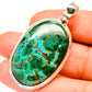 Chrysocolla Pendants handcrafted by Ana Silver Co - PD4641