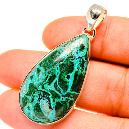 Chrysocolla Pendants handcrafted by Ana Silver Co - PD4642