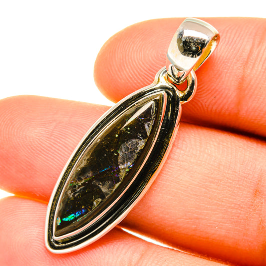 Ammolite Pendants handcrafted by Ana Silver Co - PD4645