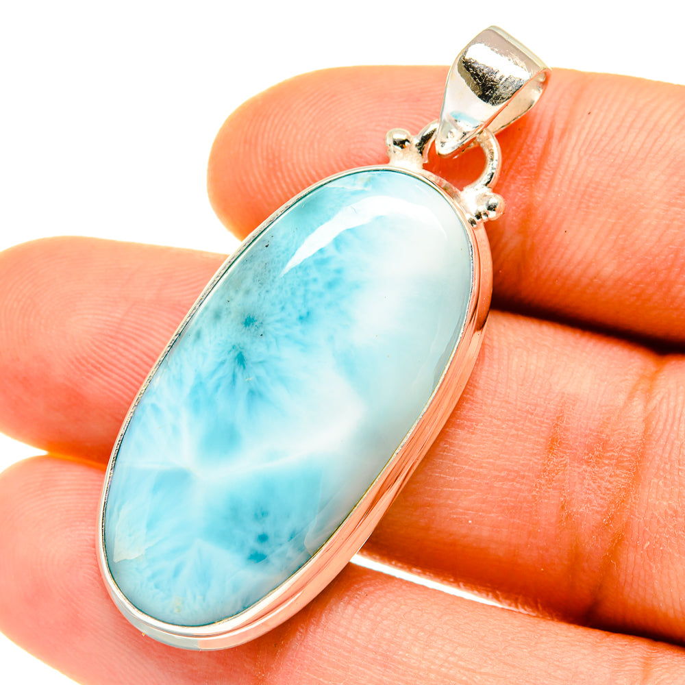 Larimar Pendants handcrafted by Ana Silver Co - PD4660