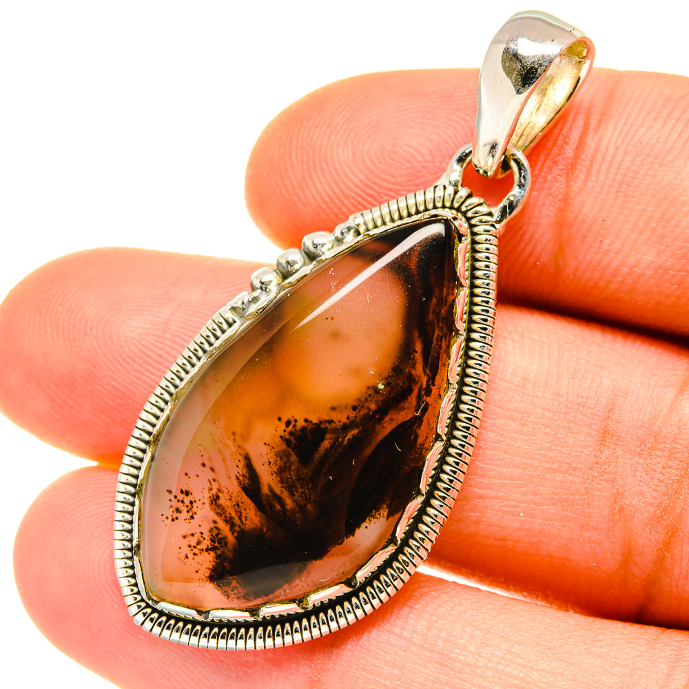 Montana Agate Pendants handcrafted by Ana Silver Co - PD4662