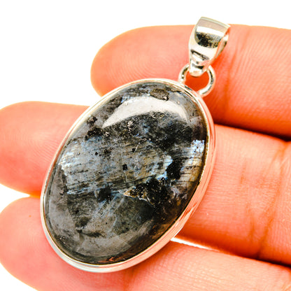 Gabbro Stone Pendants handcrafted by Ana Silver Co - PD4664